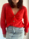 Air Vibe cardigan af Knit Your Vibe, No 10 strikkekit Strikkekit Knit Your Vibe