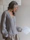 Comma V - neck af Anne Ventzel, No 1 kit Strikkekit Anne Ventzel