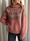 Cor Sweater Chunky fra Refined Knitwear, No 3 + silk mohair strikkekit