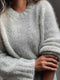 Delta sweater af Creadia Studio, Strikkekit i No 20 + silk mohair Strikkekit Creadia