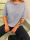 Freja sommer T-shirt fra Önling, hverdagskit strikkekit Strikkekit Önling - Katrine Hannibal