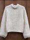Klint Classic sweater af Anne Ventzel, No 1 strikkekit Strikkekit Anne Ventzel