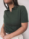 Marcu Polo t-shirt til kvinder af Creadia Studio, No 12+13 strikkekit Strikkekit Creadia