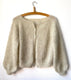 Nigrum cardigan fra Refined Knitwear, strikkeopskrift Strikkeopskrift Refined Knitwear