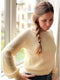 Nigrum Sweater fra Refined Knitwear, silk mohair strikkekit Strikkekit Refined Knitwear