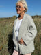 Pygmalion cardigan af Hanne Falkenberg, No 20 strikkekit (1 farve) Strikkekit Hanne Falkenberg