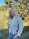 Studio sweater med 3/4 lange ærmer af Hanne Falkenberg, No 2 strikkekit