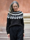 Selene sweater af Anne Ventzel, No 16 + Silk mohair kit Strikkekit Anne Ventzel