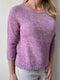 Silke sweater fra Önling, hverdagskit strikkekit Strikkekit Önling - Katrine Hannibal