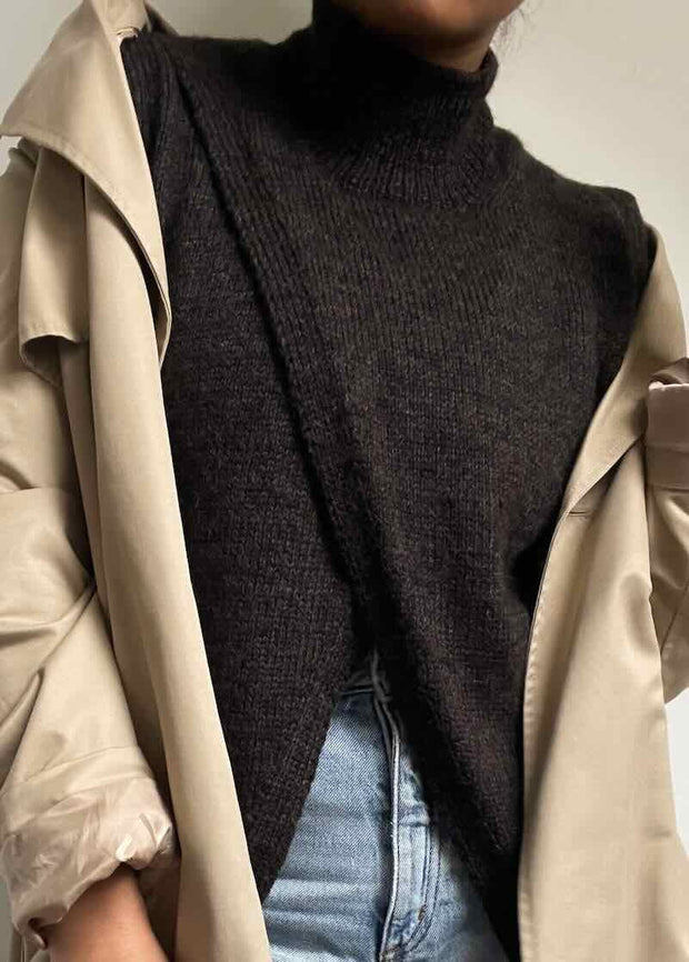 Ahsoka Slipover (kort) af Creadia Studio, No 1 kit Strikkekit Creadia