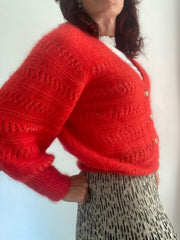 Air Vibe cardigan af Knit Your Vibe, No 10 strikkekit Strikkekit Knit Your Vibe