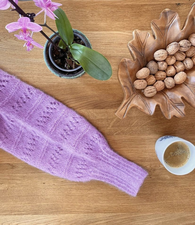 Air Vibe cardigan af Knit Your Vibe, No 10 strikkekit Strikkekit Knit Your Vibe