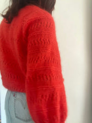 Air Vibe cardigan af Knit Your Vibe, No 10 strikkekit Strikkekit Knit Your Vibe