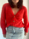 Air Vibe cardigan af Knit Your Vibe, No 10 strikkekit Strikkekit Knit Your Vibe
