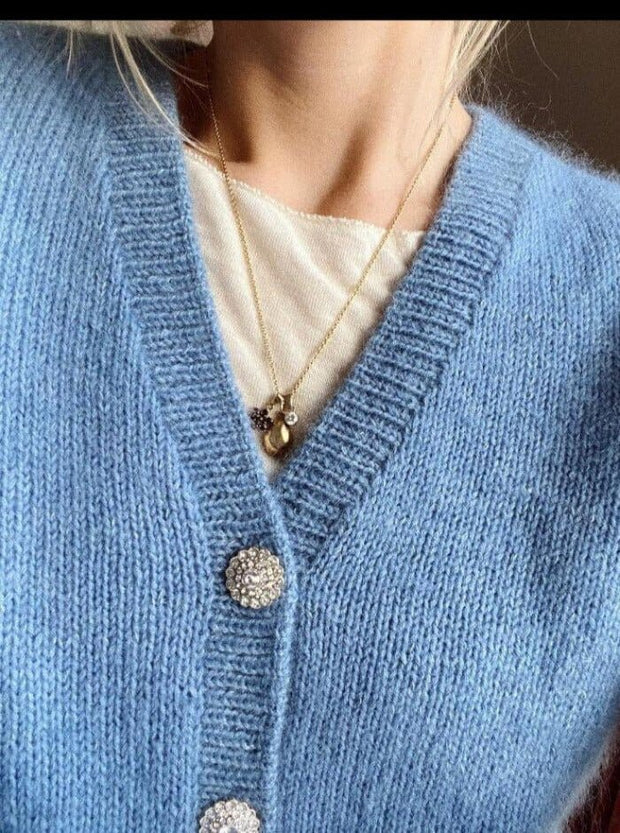 April Cardigan fra PetiteKnit, strikkeopskrift