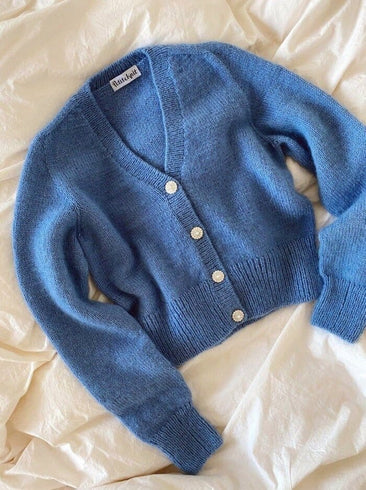 April Cardigan fra PetiteKnit, strikkeopskrift Strikkeopskrift PetiteKnit