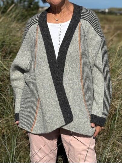 Ballerina i 2 farver af Hanne Falkenberg, No 2 strikkekit