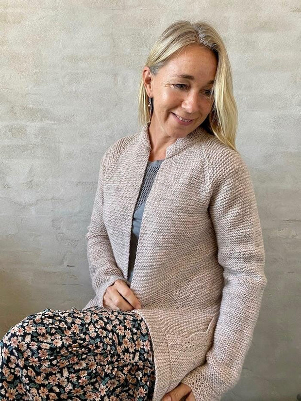 Bianca cardigan, strikkeopskrift Strikkeopskrift Önling - Katrine Hannibal