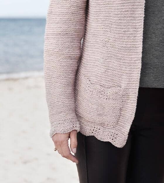 Bianca cardigan, strikkeopskrift - Önling strikkeopskrifter & garn