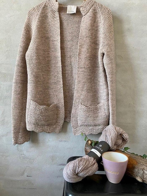 Bianca cardigan, strikkeopskrift Strikkeopskrift Önling - Katrine Hannibal