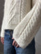 Cable Joy Sweater af Lenes Knitwear, strikkeopskrift (DK + NO) Strikkeopskrift Lenes knitwear