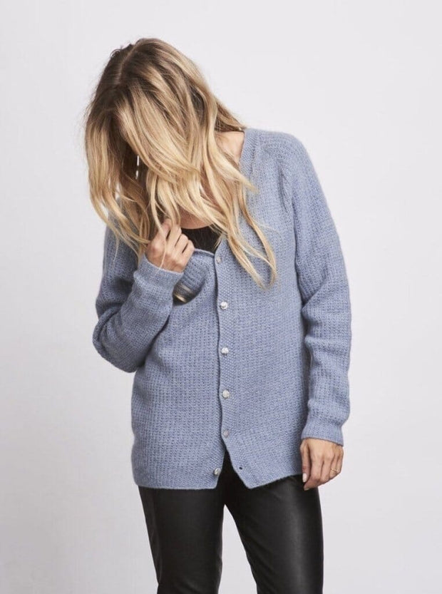 Camille cardigan med perlemønster, strikkeopskrift - Önling strikkeopskrifter & garn