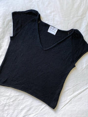 Casia Tee v - neck fra Refined Knitwear, Strikkeopskrift Strikkeopskrift Refined Knitwear
