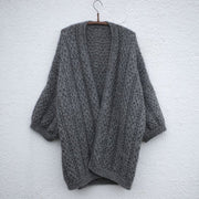 Comma Cocoon af Anne Ventzel, No 20 + Silk mohair kit Strikkekit Anne Ventzel