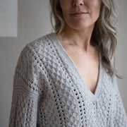 Comma V - neck af Anne Ventzel, No 1 kit Strikkekit Anne Ventzel