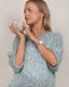 Cosmo Sparkle med palietter - Beige med multifarvede palietter (11) Garn Lana grossa