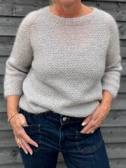 Dahlia mohair sweater fra Önling, Silk mohair strikkekit