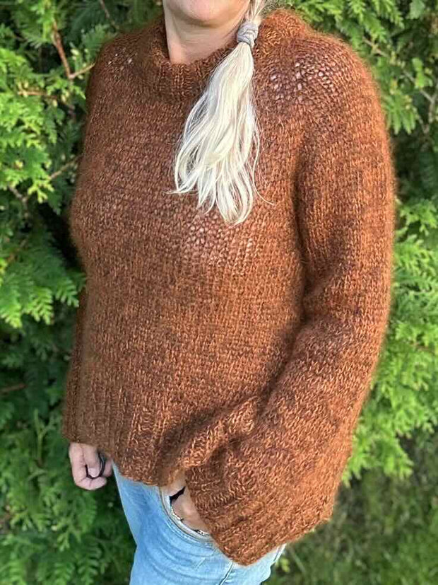 Delta sweater af Creadia Studio, strikkeopskrift Strikkeopskrift Creadia