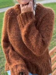 Delta sweater af Creadia Studio, strikkeopskrift Strikkeopskrift Creadia