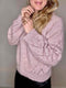 Diamond Line Sweater V - neck af Siersknit, strikkeopskrift