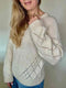 Diamond Line Sweater V - neck af Siersknit, strikkeopskrift