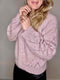 Diamond Line Sweater V - neck af Siersknit, strikkeopskrift