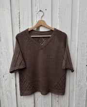 Diamond Line Tee V - neck af Siersknit, strikkekit i Önling No 14