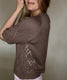 Diamond Line Tee V - neck af Siersknit, strikkeopskrift