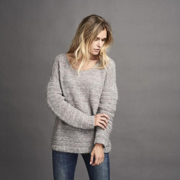 Dora sweater fra Önling, No 20 og No 10 strikkekit Strikkekit Önling - Katrine Hannibal