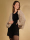 Easy Peasy Chunky Cardigan Sparkle edition strikkekit Strikkekit Önling - Katrine Hannibal