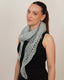 Easy Peasy Chunky Cloud Scarf, silk mohair strikkekit