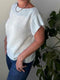 Easy Peasy Rose tee, No 21 + 14 strikkekit