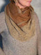 Elinore sjal af Inge - Lis Holst, No 2 + silk mohair strikkekit