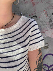 Esthers stribede sommertop fra Önling, strikkeopskrift Strikkeopskrift Önling - Katrine Hannibal