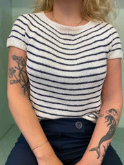 Esthers stribede sommertop fra Önling, strikkeopskrift Strikkeopskrift Önling - Katrine Hannibal