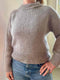 Frederikke sweater, No 4 + silk mohair strikkekit
