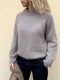 Frederikke sweater, No 4 + silk mohair strikkekit