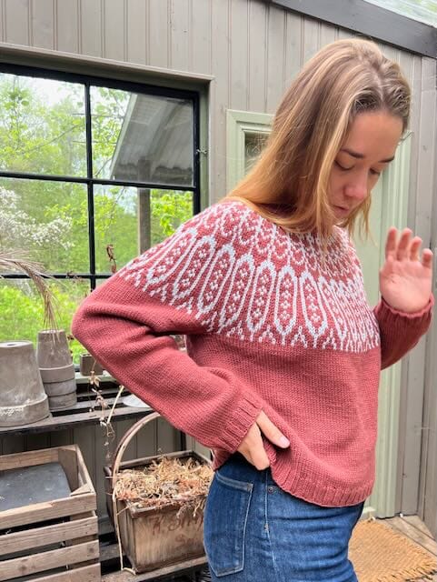 Gerdur Islandsk Sweater, No 3 strikkekit