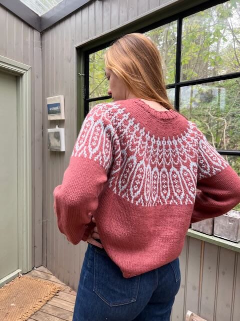 Gerdur Islandsk Sweater, No 3 strikkekit
