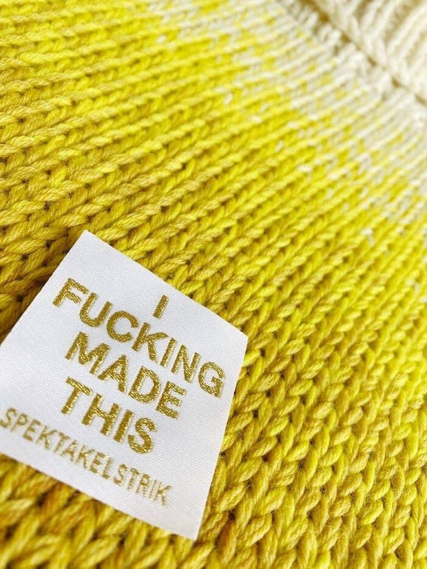Horisont Vest af Spektakelstrik, strikkeopskrift Strikkeopskrift Spektakelstrik